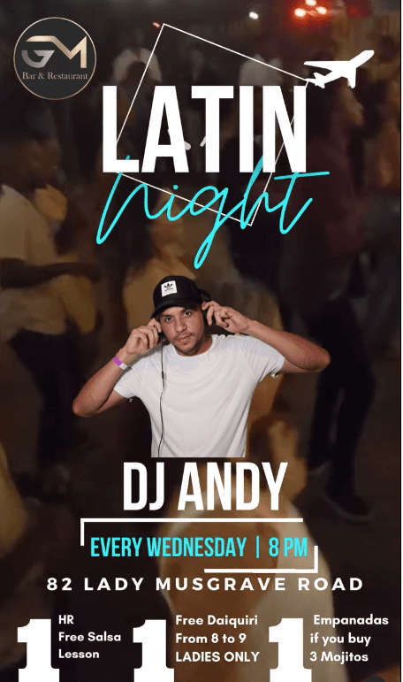 Latin Night at GM Cuban Bar