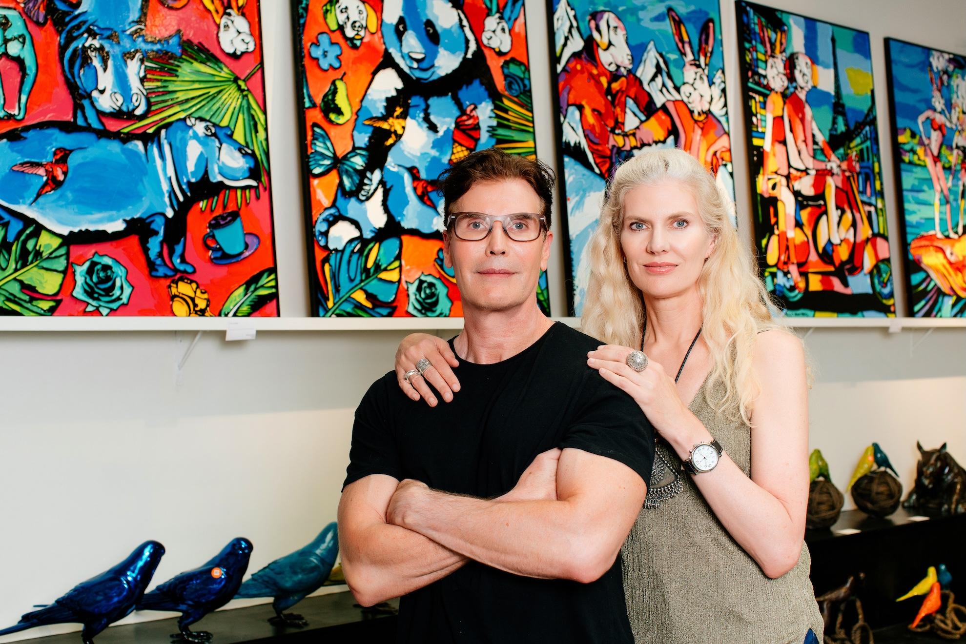 Renowned Art Duo Gillie and Marc’s Installations on Lincoln Road